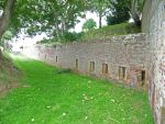 Sandown Barrack Battery: Isle of Wight: East flank
