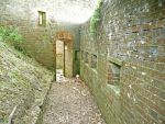 Sandown Barrack Battery: Isle of Wight: Interior of left caponier