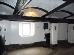 Spitbank Fort: Spithead: Portsmouth: Interior of one of the armoured gun casemates