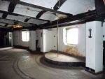 Spitbank Fort: Spithead: Portsmouth: interior of one of the armoured gun casemates