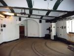 Spitbank Fort: Spithead: Portsmouth: Interior of one of the armoured casemates.
