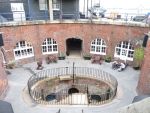 Spitbank Fort: Spithead: Portsmouth: The central courtyard.