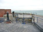 Spitbank Fort: Spithead: Portsmouth: The western 6-inch B.L. gun emplacement
