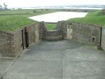 Tibury Fort: Thames defences: North East Bastion: 9-inch RML emplacement