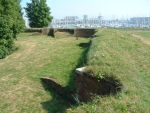 Trinity Bastion (Bastion No.1) : Gosport Town Lines:  Gosport: Terreplein gun emplacement.