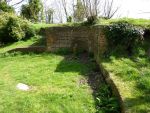 Trinity Bastion (Bastion No.1) : Gosport Town Lines:  Terreplein gun emplacement with gun pivot