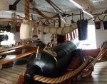HMS Warrior 1860: Portsmouth Hampshire:  The main gun deck