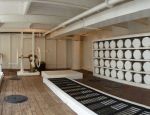 HMS Warrior 1860: Portsmouth Hampshire: Sailor's kit storage area