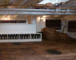 HMS Warrior 1860: Portsmouth Hampshire: Storage area (shells and side arms)