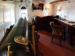 HMS Warrior 1860: Portsmouth Hampshire: Master's Cabin