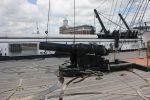 HMS Warrior 1860: Portsmouth Hampshire: Upper Gun Deck