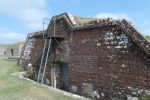 Fort Widley: Portsdown: Portsmouth: Expense magazine with steps to fort commander's map table