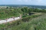 Fort Widley: Portsdown: Portsmouth: West caponier from ramparts
