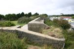 Yaverland Battery: Isle of Wight: The 6-inch B.L. emplacements.