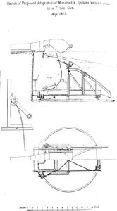 Sketch of a proposed Adaptation of Moncrieff's System for a 7-ton Gun