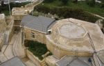 Fort St. Lucian, Malta purpose built to mount Moncrieff Counterweight carriages