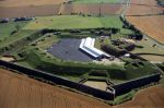 Fort Nelson: Aerial view from the West