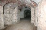 Fort Scoveston interior of caponier