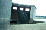Fort Albert: twin six emplacement with carriage in-situ.