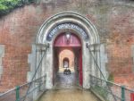 Fort Brockhurst 2013: Entrance through keep