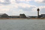 Calshot Castle: View from the seaward side entering Southampton Water