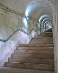 Fort Camden: steps to upper battery