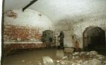 Fort Camden:  Interior of Brennan Torpedo installation