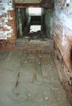 Fort Camden: Interior of Brennan Torpedo installation