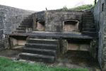 Fort Camden: Left Lower Battery converted to QF positions