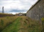 Fort Cumberland: South Bastion and view along South Ditch