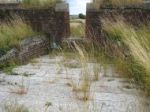 Fort Cumberland: Embrasure on North Bastion with view into East Ditch
