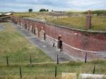 Fort Cumberland: North East curtain from North Bastion