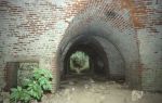 Fort Fareham interior of Haxo casemate on south rampart