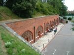 Hilsea Lines, west demi-bastion barrack casemates.