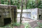 Hilsea Lines, west centre curtain - Moncrieff pit.