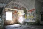 Fort Hubberstone: Interior of gun casemate