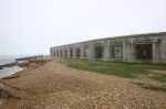 Hurst Castle: Hampshire: sea facing casemates