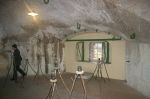 Landguard Fort: Interior of gun casemate in south face