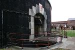Landguard Fort:Outer parade with entrance to inner parade