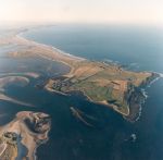 Lindisfarne Castle: Aerial view from the South East