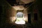 southhook: Entrance tunnel through barrack block