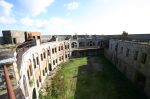 southhook: Barrack casemates viewed from the roof looking east